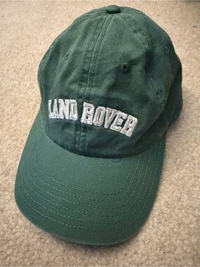 EUC Land Rover baseball hat, green
